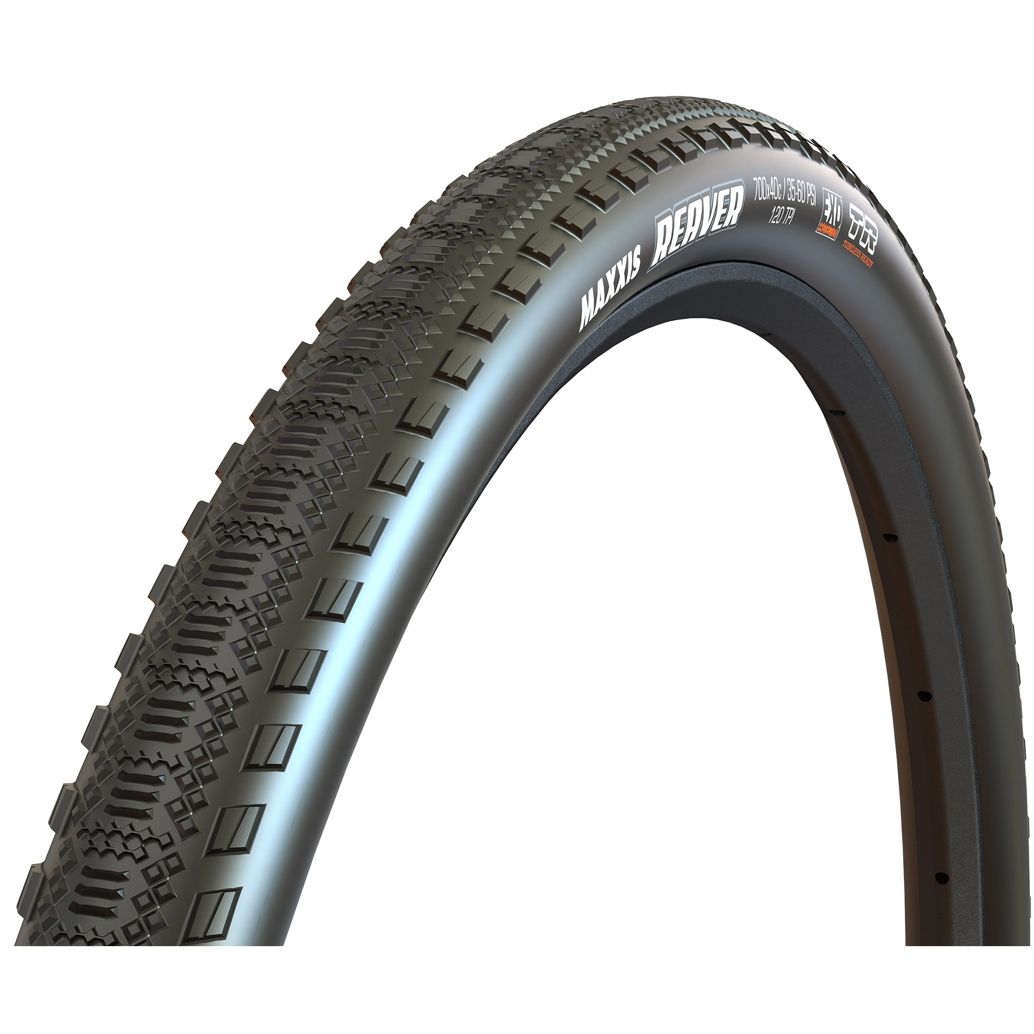 Maxxis Reaver Tubeless Ready Gravel Tire Black - 700 x 40c